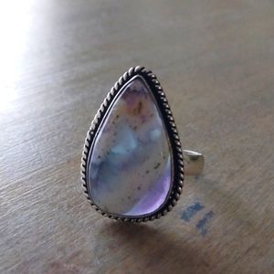 Flourite Stone Ring
